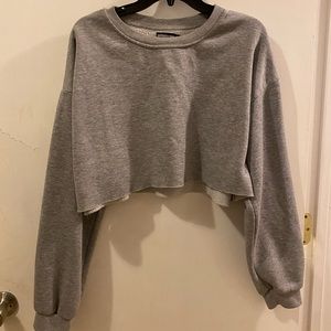Pretty Little Thing Cropped Sweatshirt